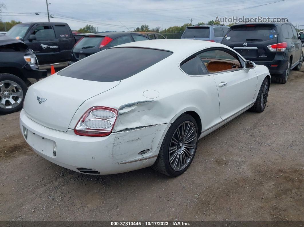 2007 Bentley Continental Gt Белый vin: SCBCR73W67C047444