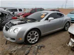 2007 Bentley Continental Gt Silver vin: SCBCR73WX7C048595