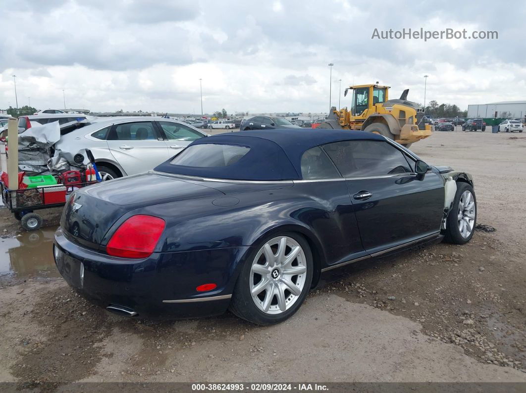 2007 Bentley Continental Gtc   Blue vin: SCBDR33W07C045783