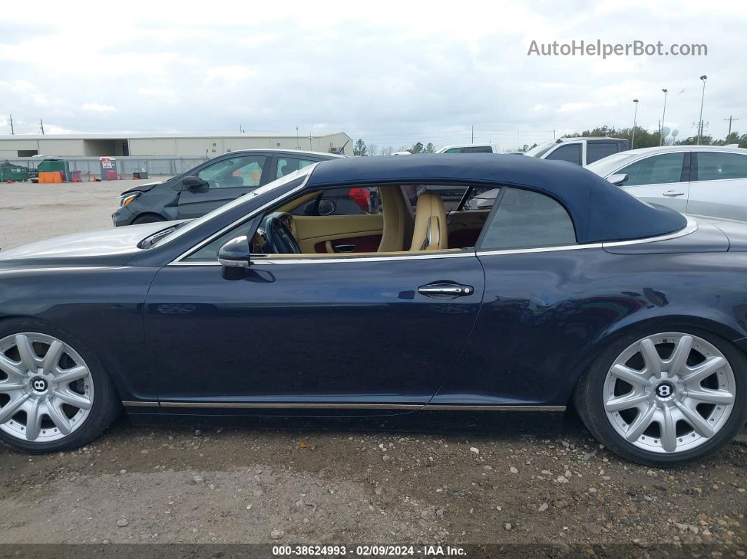 2007 Bentley Continental Gtc   Blue vin: SCBDR33W07C045783