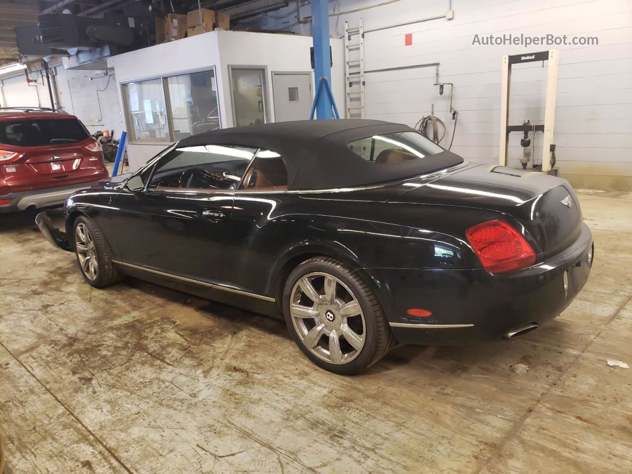 2007 Bentley Continental Gtc Black vin: SCBDR33W07C046450