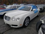 2007 Bentley Continental Gtc White vin: SCBDR33W17C043573