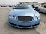 2007 Bentley Continental Gtc Blue vin: SCBDR33W17C046621