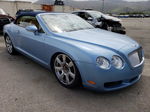 2007 Bentley Continental Gtc Blue vin: SCBDR33W17C046621