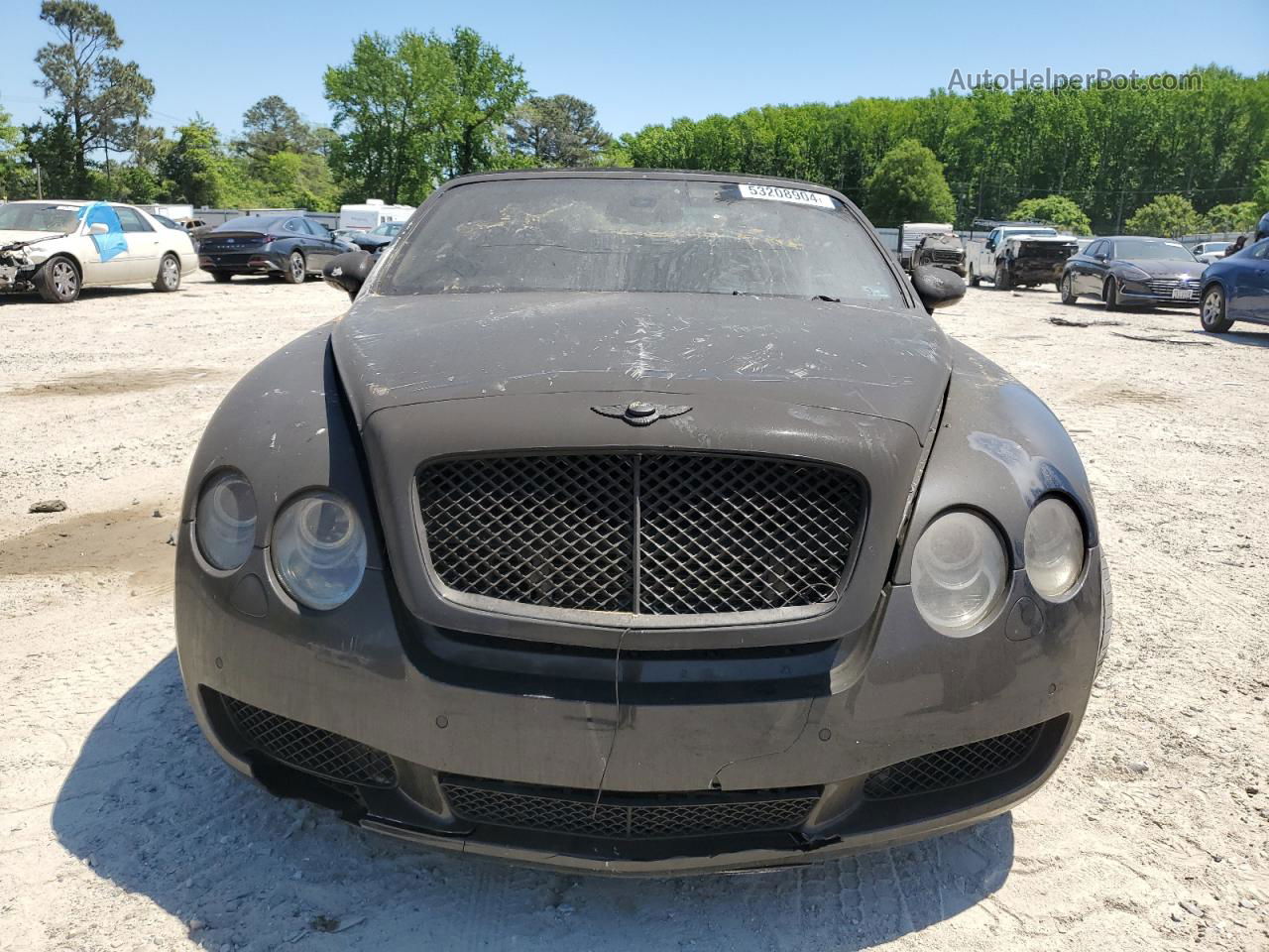 2007 Bentley Continental Gtc Темно-бордовый vin: SCBDR33W17C046702