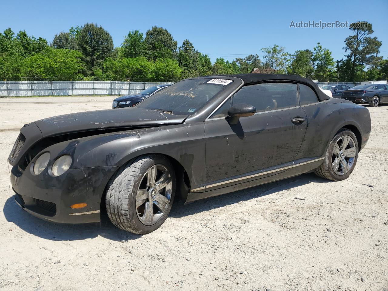 2007 Bentley Continental Gtc Темно-бордовый vin: SCBDR33W17C046702