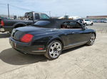 2007 Bentley Continental Gtc Black vin: SCBDR33W27C044599