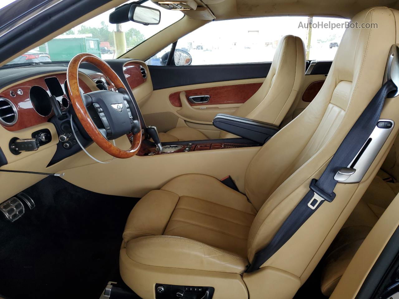 2007 Bentley Continental Gtc Синий vin: SCBDR33W37C047463