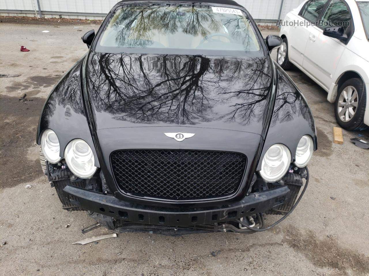 2007 Bentley Continental Gtc Black vin: SCBDR33W57C043429