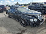 2007 Bentley Continental Gtc Черный vin: SCBDR33W57C045195