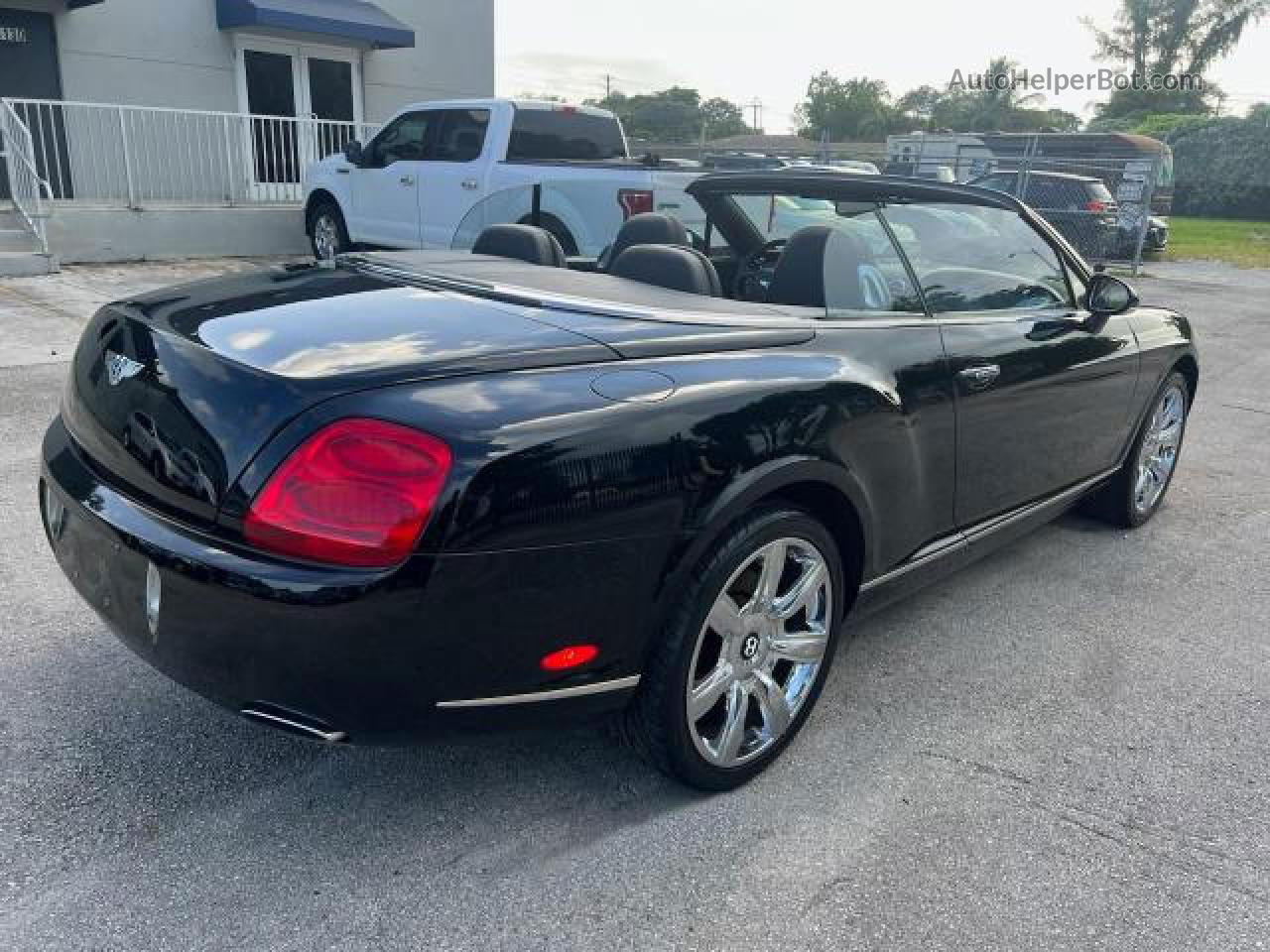 2007 Bentley Continental Gtc Black vin: SCBDR33W57C046007