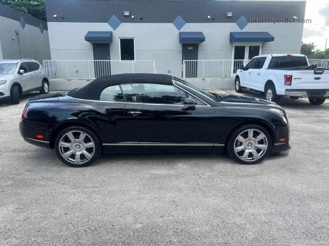 2007 Bentley Continental Gtc Black vin: SCBDR33W57C046007