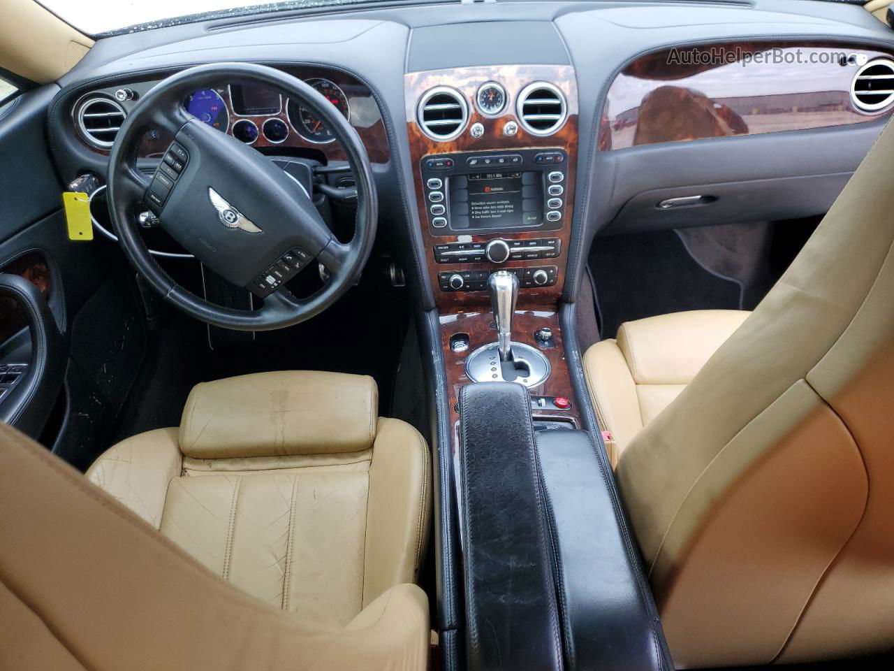 2007 Bentley Continental Gtc Черный vin: SCBDR33W67C043231