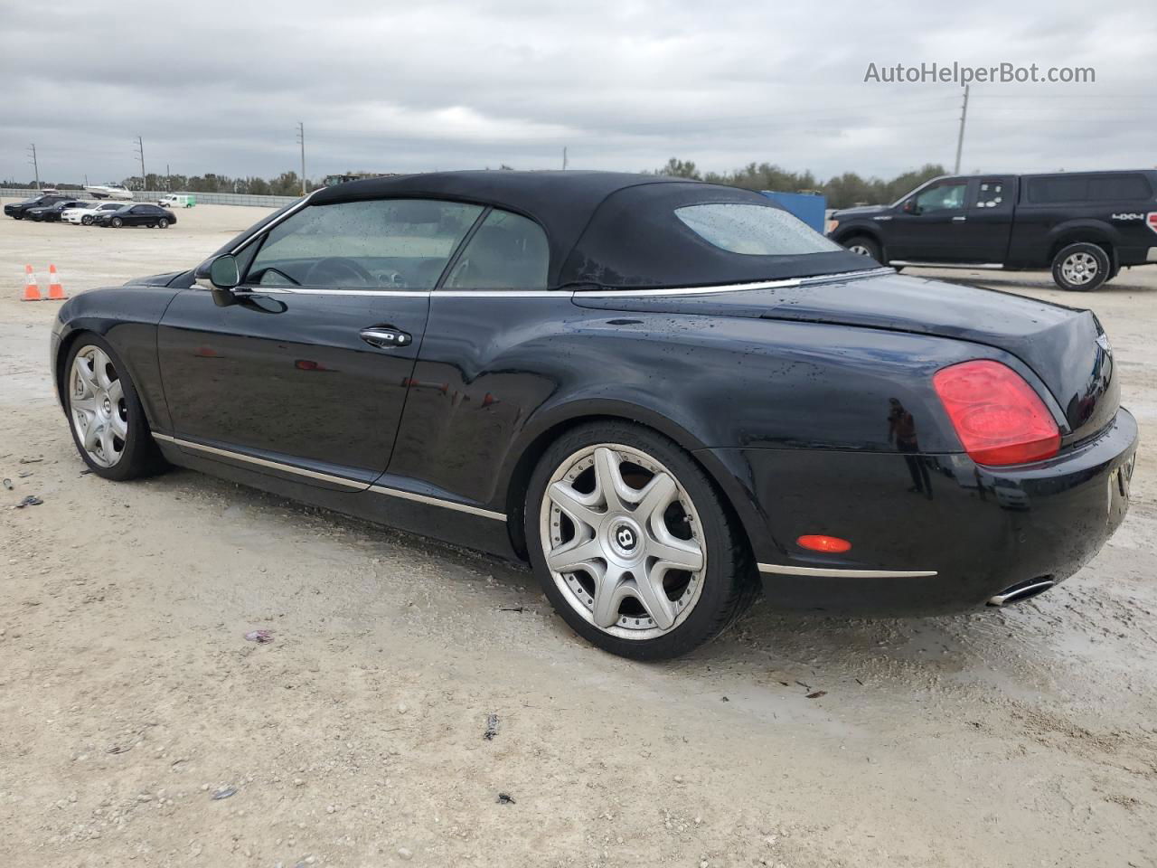 2007 Bentley Continental Gtc Черный vin: SCBDR33W67C043231