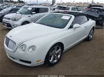 2007 Bentley Continental Gtc   White vin: SCBDR33W77C045831