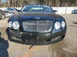 2007 Bentley Continental Gtc Black vin: SCBDR33W77C049586