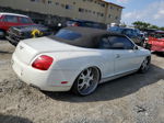 2007 Bentley Continental Gtc White vin: SCBDR33W87C045644