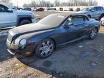 2007 Bentley Continental Gtc Black vin: SCBDR33W87C048673