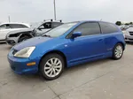 2005 Honda Civic Si Blue vin: SHHEP33545U501183