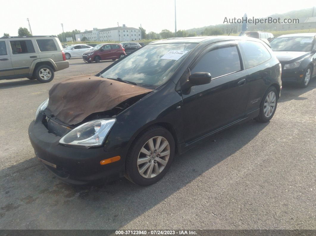 2004 Honda Civic Si Черный vin: SHHEP33624U501996