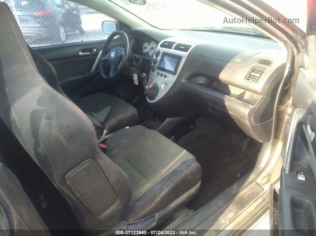 2004 Honda Civic Si Черный vin: SHHEP33624U501996