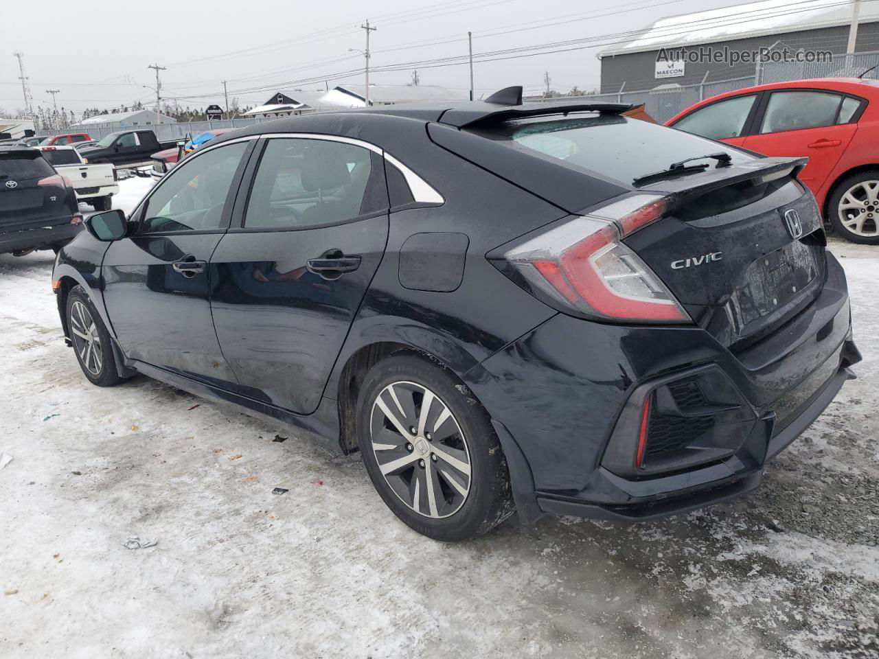 2020 Honda Civic Lx Black vin: SHHFK7G39LU301075