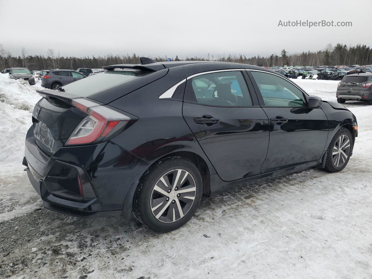 2020 Honda Civic Lx Черный vin: SHHFK7G39LU301075