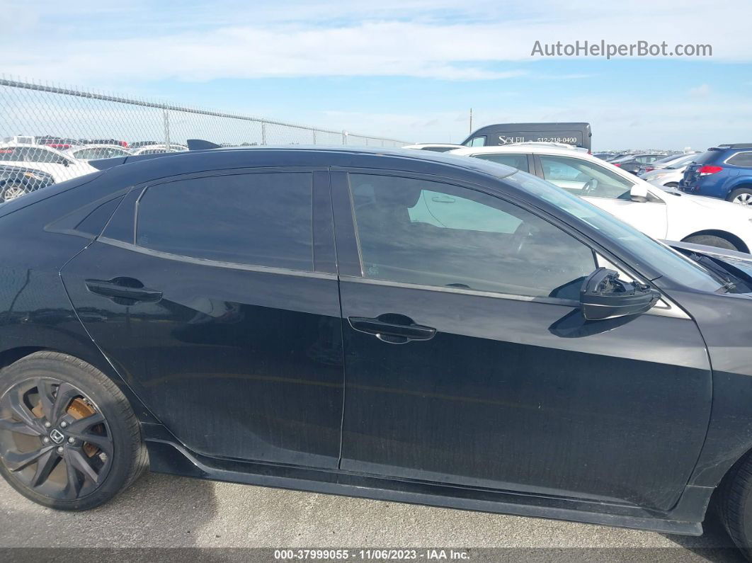 2019 Honda Civic Sport Black vin: SHHFK7G49KU203462