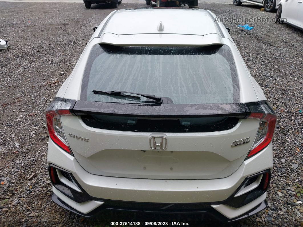 2020 Honda Civic Hatchback Sport Touring White vin: SHHFK7G99LU212756