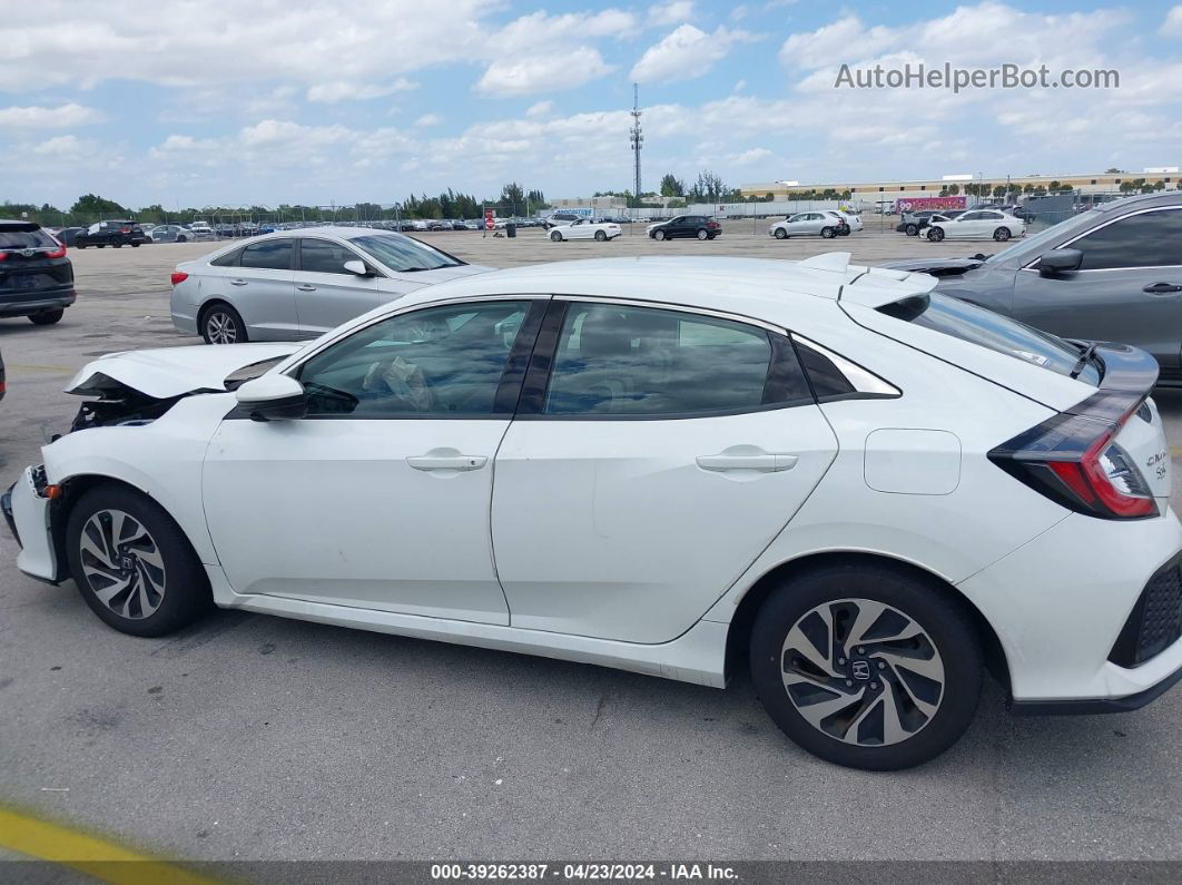 2017 Honda Civic Lx White vin: SHHFK7H24HU223009