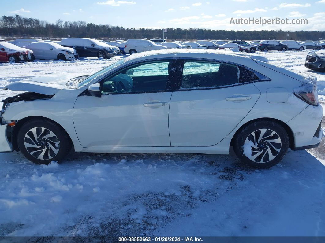 2017 Honda Civic Lx White vin: SHHFK7H25HU428337