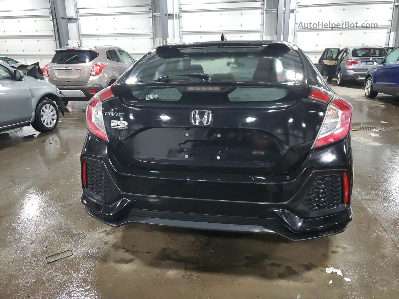 2017 Honda Civic Lx Black vin: SHHFK7H26HU214487