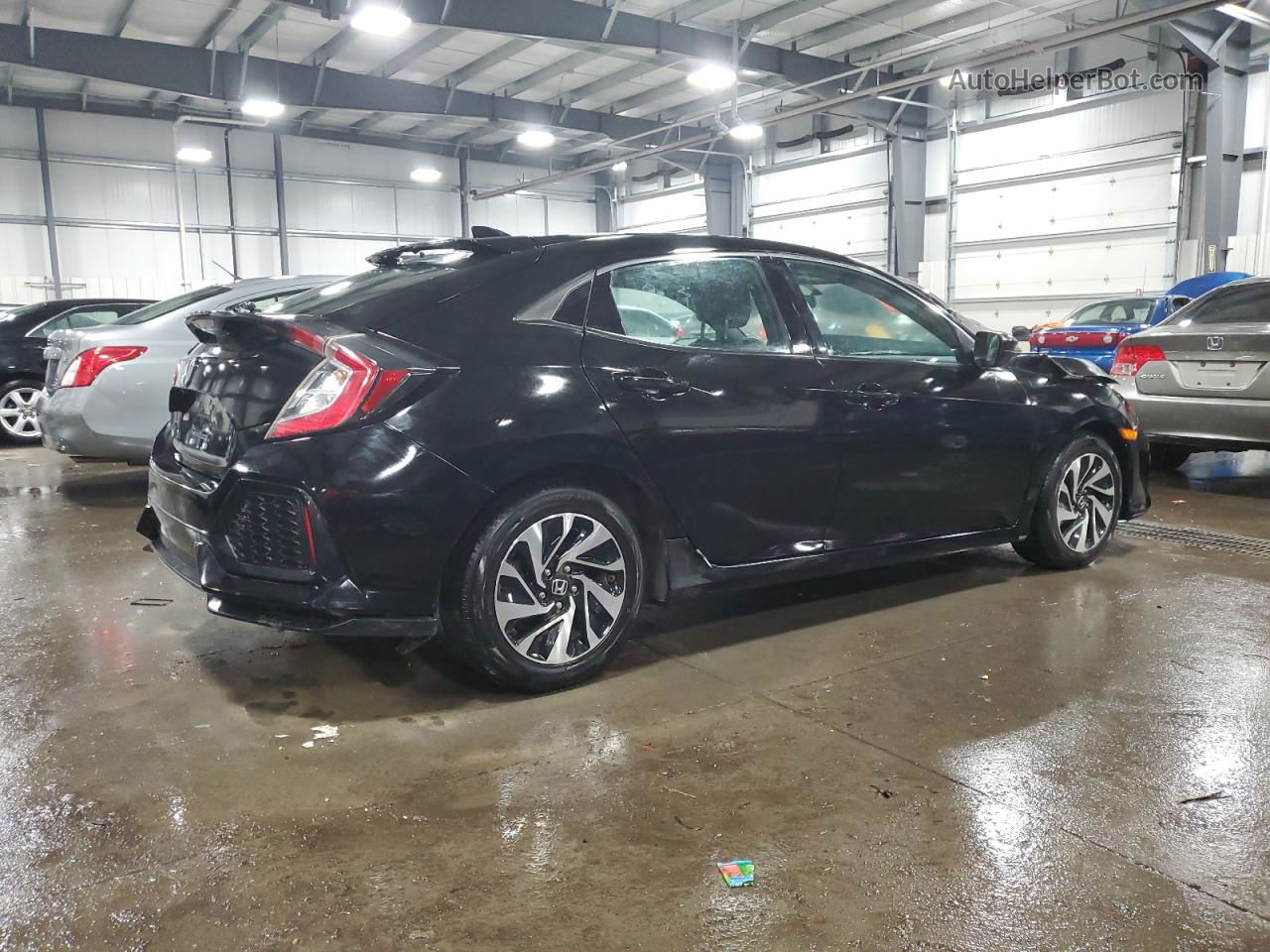 2017 Honda Civic Lx Black vin: SHHFK7H26HU214487