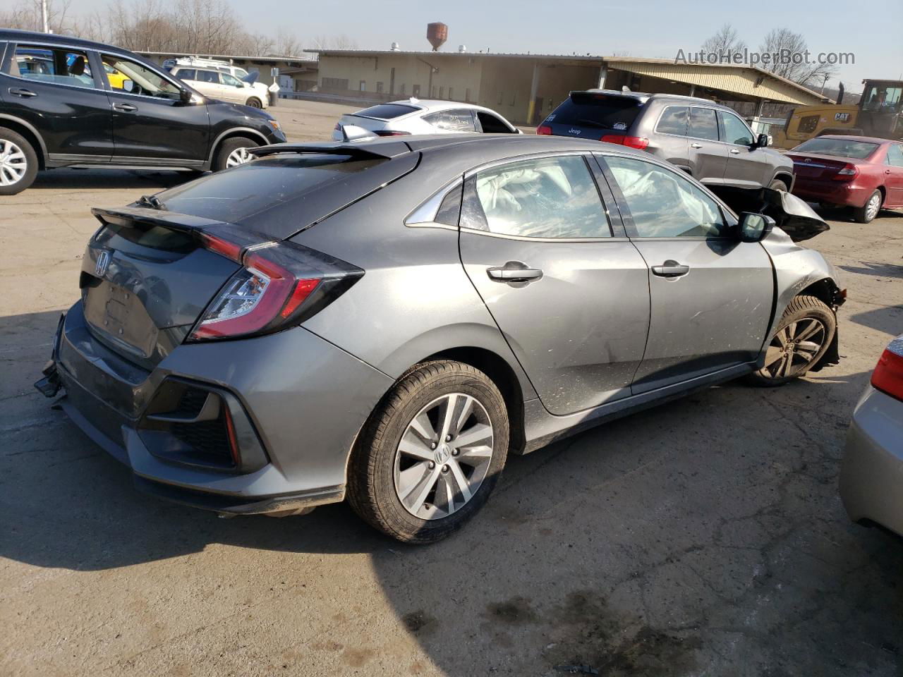 2020 Honda Civic Lx Gray vin: SHHFK7H30LU412564