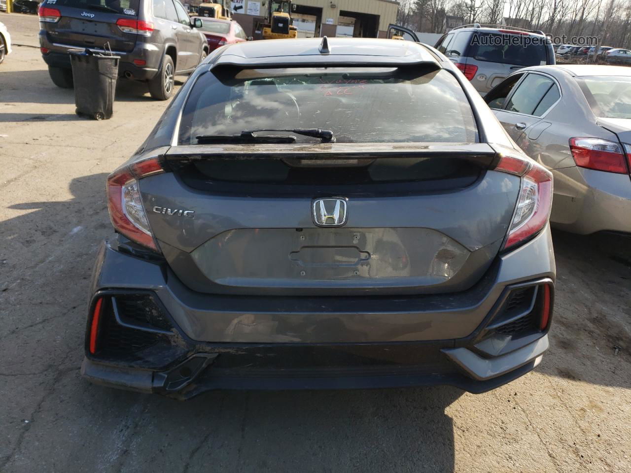 2020 Honda Civic Lx Gray vin: SHHFK7H30LU412564