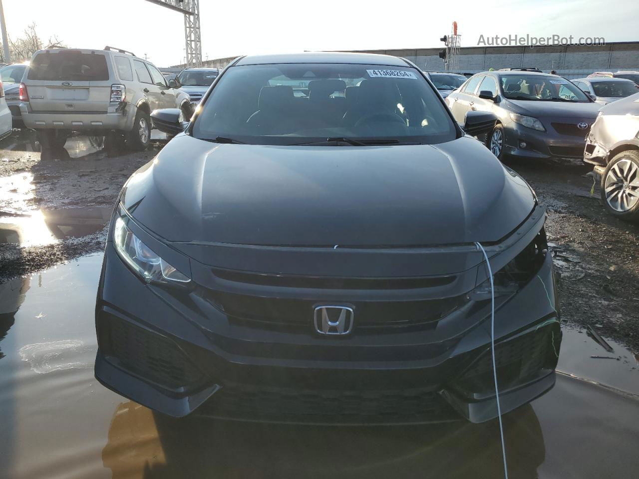 2019 Honda Civic Lx Black vin: SHHFK7H32KU217869