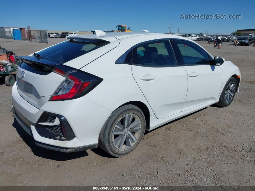 2020 Honda Civic Lx White vin: SHHFK7H32LU401078