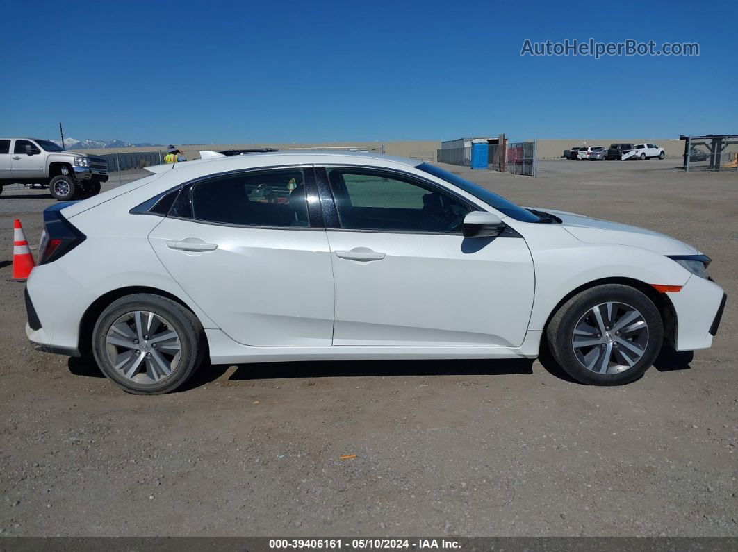 2020 Honda Civic Lx White vin: SHHFK7H32LU401078