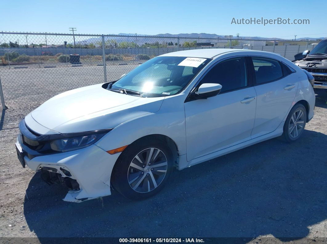 2020 Honda Civic Lx White vin: SHHFK7H32LU401078