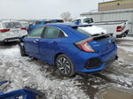 2019 Honda Civic Lx Blue vin: SHHFK7H34KU218201