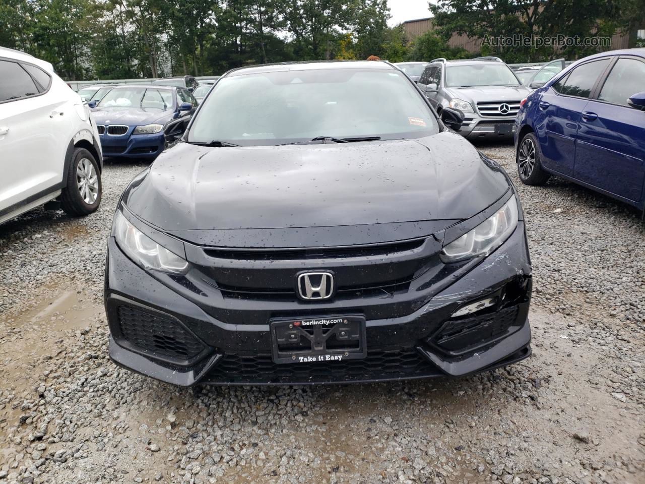 2019 Honda Civic Lx Black vin: SHHFK7H34KU408709