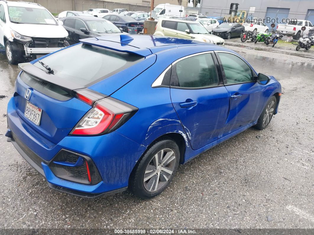 2020 Honda Civic Lx Blue vin: SHHFK7H34LU411630