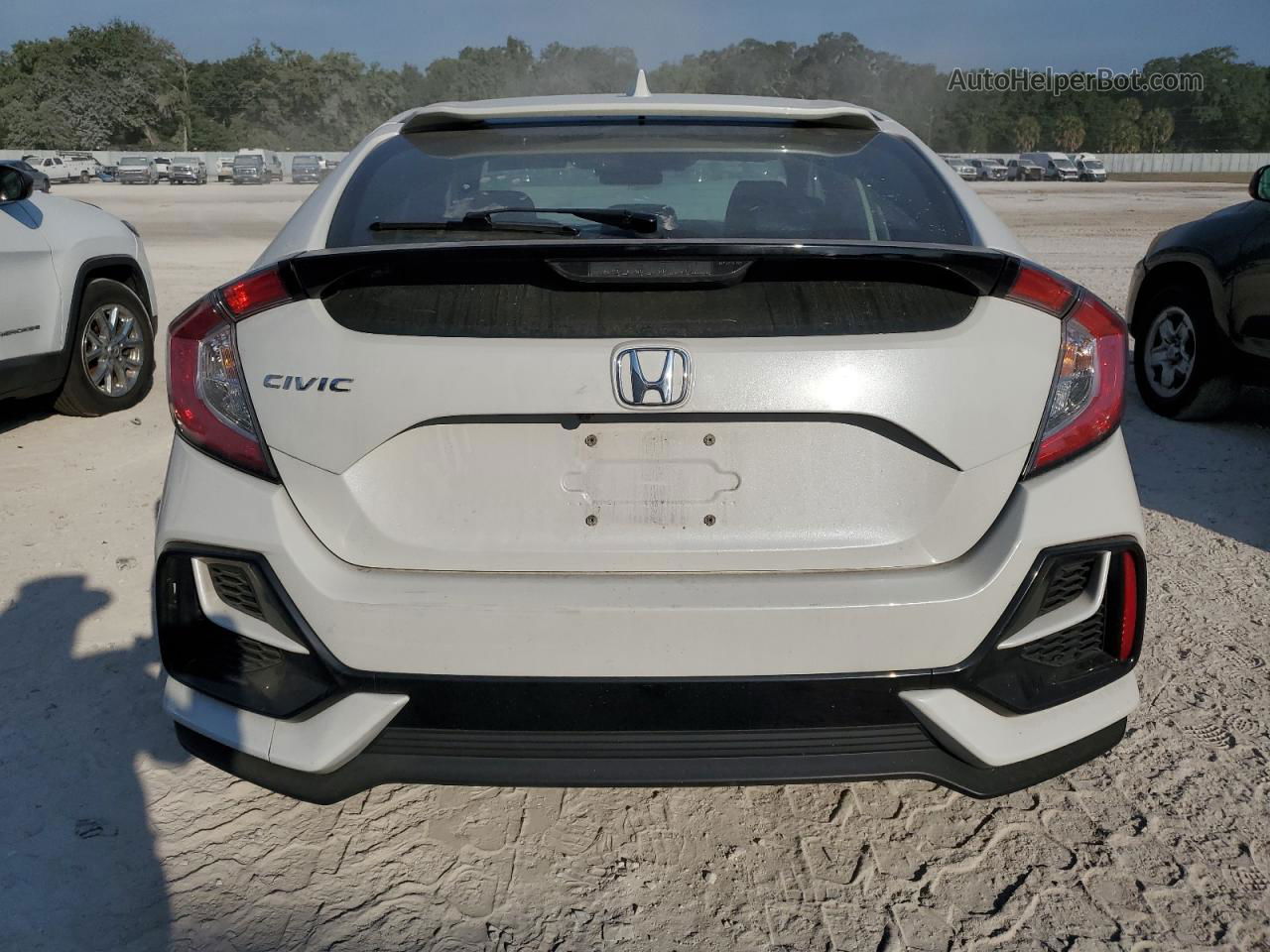 2020 Honda Civic Lx White vin: SHHFK7H34LU417041