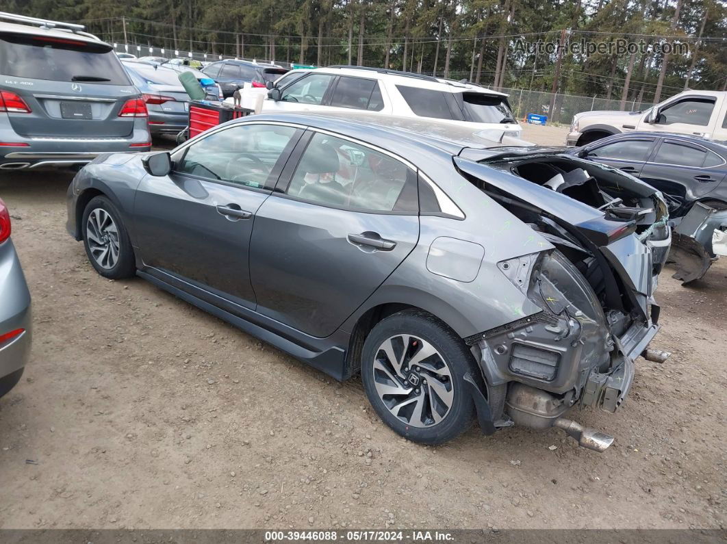 2019 Honda Civic Lx Gray vin: SHHFK7H36KU403530