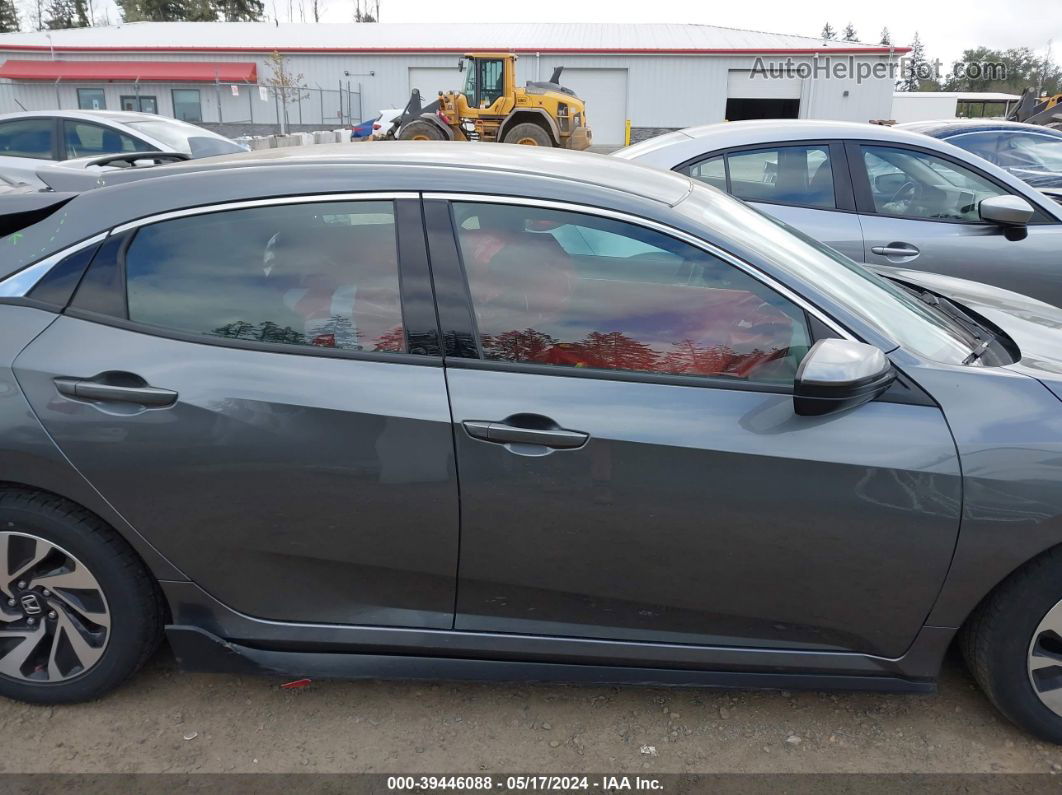 2019 Honda Civic Lx Gray vin: SHHFK7H36KU403530