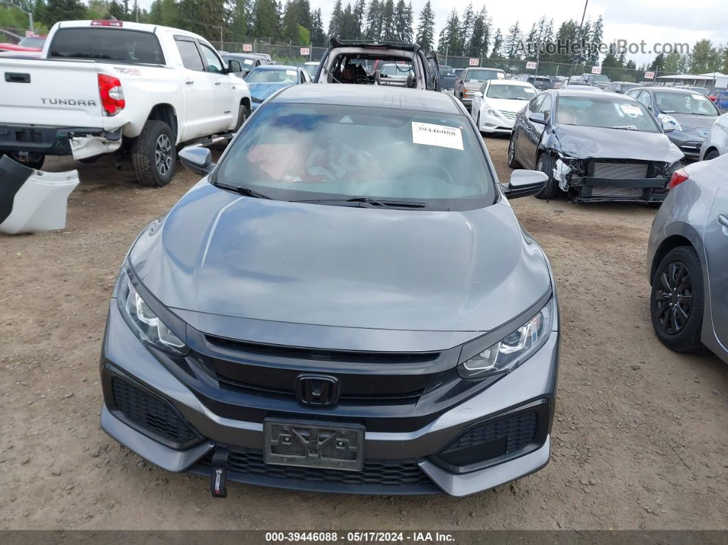 2019 Honda Civic Lx Gray vin: SHHFK7H36KU403530