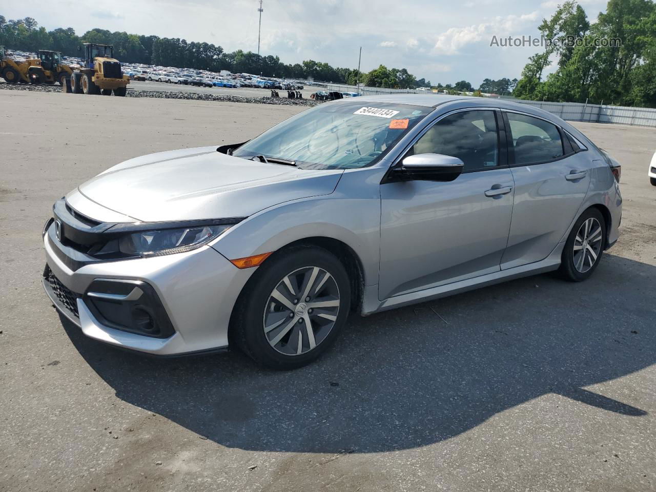 2020 Honda Civic Lx Silver vin: SHHFK7H36LU207122