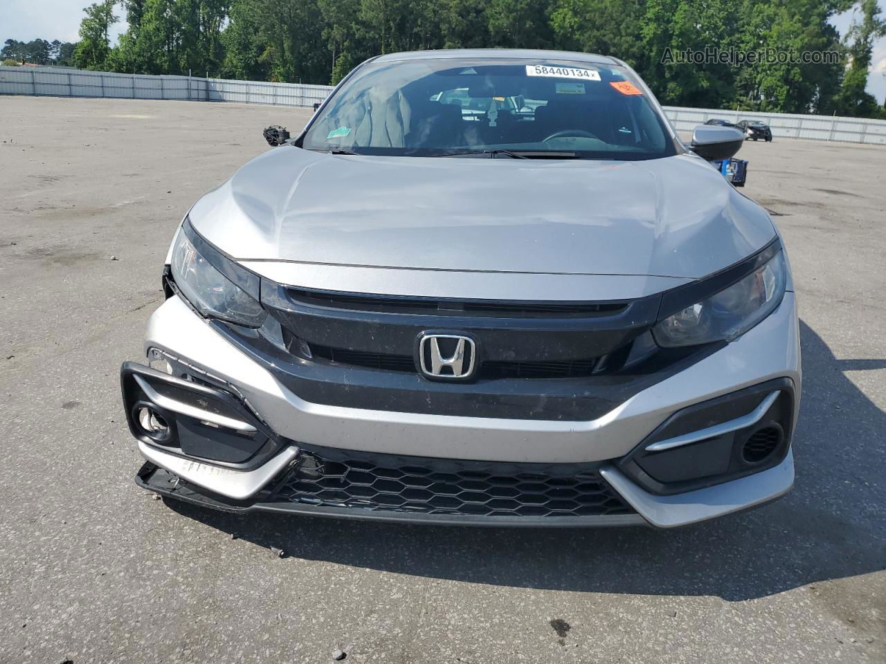 2020 Honda Civic Lx Silver vin: SHHFK7H36LU207122