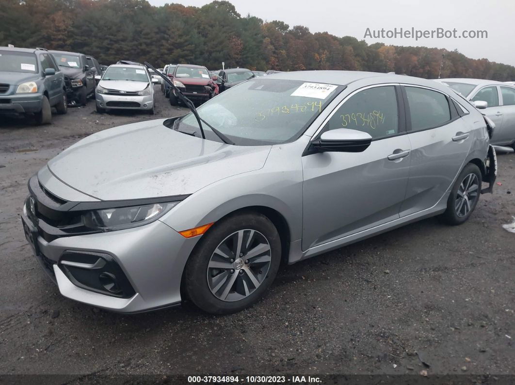 2020 Honda Civic Lx  Серебряный vin: SHHFK7H37LU406275