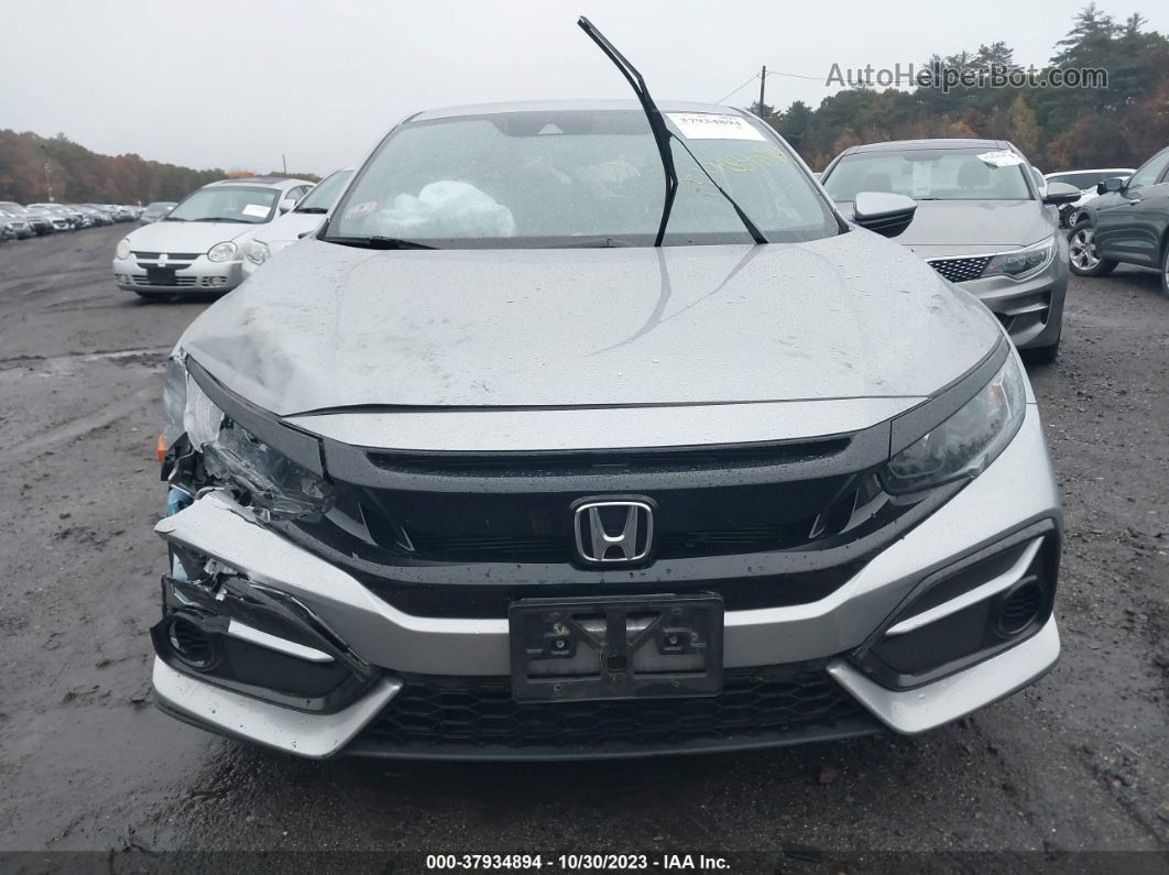 2020 Honda Civic Lx  Серебряный vin: SHHFK7H37LU406275